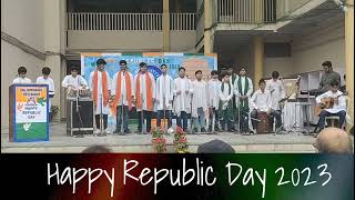 Best Patriotic Mashup  Republic Day 2023  Group Song  Students  Bhai Parmanand Vidya Mandir [upl. by Dur]