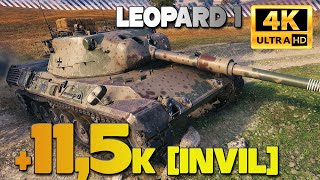 Leopard 1 AGGRESSIVE PLAY INVIL  World of Tanks [upl. by Mcfarland]