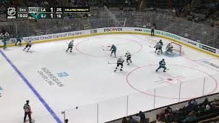 Toffoli Passes Puck Out of OZOn Purpose [upl. by Lohman]