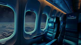 Soothing Airplane Cabine Sound  Beat Insomnia  Relaxing Engine Noise  10 Hours White Noise [upl. by Artap]