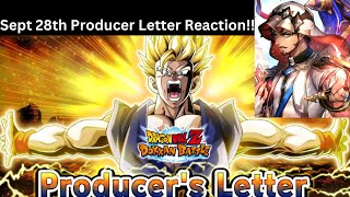 Theyre FINALLY doing it DBZ Dokkan Battle Producer letter REACTION and ANALYSIS [upl. by Vivi]