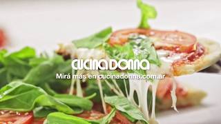 Pizza de tomate y rúcula x Cucina Donna [upl. by Elocn214]