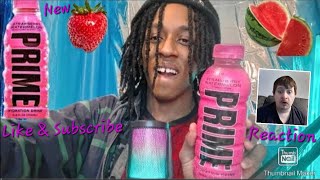 Reaction Strawberry Watermelon Prime Review [upl. by Annola]