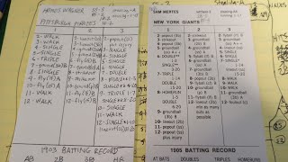 How to Create StratOMatic Basic Version Baseball Cards Part 2 of 4 [upl. by Ahseniuq]