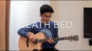 Death Bed  Powfu ft beabadoobee  FREE TABS Fingerstyle Guitar Cover [upl. by Anha184]