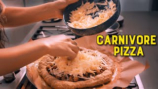 How to Make Carnivore Pizza  100 AnimalBased Recipe [upl. by Kcirted]