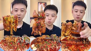 Chinese Eating Delicious Seafood ASMR MUKBANG asmreating eatingsounds seafood [upl. by Abram]