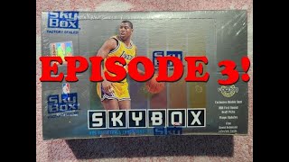 SHAQ ROOKIE INSERT EPISODE 3 of 19921993 SKYBOX Series 2 basketball card pack rips [upl. by Puett]