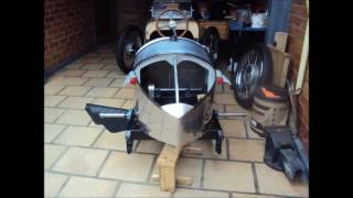 Cyclekart Brasil Amilcar C6 Vouiturette video 1 [upl. by Ameh]