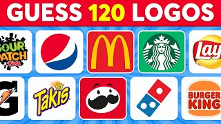 Guess the Logo in 3 Seconds  120 Famous Logos Food amp Drink 🍔🥤 Logo Quiz 2024 [upl. by Teemus]