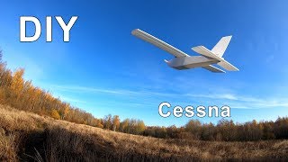 DIY Cessna RC airplane [upl. by Nonnaehr]