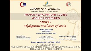 Rhoton Neuroanatomy Course Module II Session I [upl. by Oina]