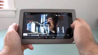 CyanogenMod 10 Android 41 on the NOOK Tablet [upl. by Elene]