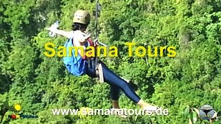 Zipline Samana El Valle Dominikanische Republik [upl. by Wren]