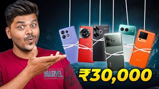 ⚡Top 5 Best Smartphones📱 Under ₹30000 🔥AUGUST 2024 TamilTech [upl. by Leavelle]