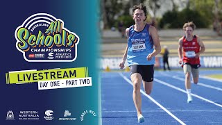 Day One  Pt 2  2023 Chemist Warehouse Australian All Schools Athletics Championships [upl. by Malda35]