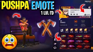 Pushpa Raj Bundle 1 LvL Id 🤑  Noob To Pro All Event Claim 😨 [upl. by Ibor]