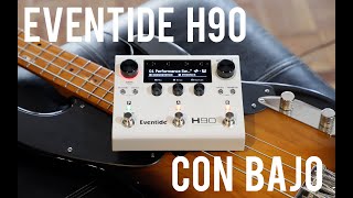 H90 Harmonizer Bass Demo por Anibal Resendez [upl. by Enimzaj228]