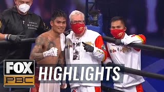 Mark Magsayo and Rigoberto Hermosillo clash in PBC Fight Night main event  HIGHLIGHTS  PBC ON FOX [upl. by Hawk]