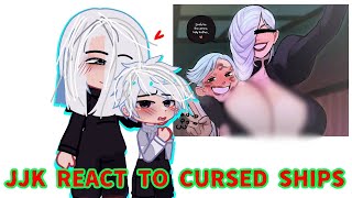 JJK React To Their Ships  Part 2  Jujutsu Kaisen  Gacha Club [upl. by Eillime521]