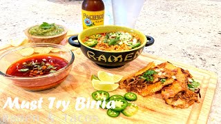 How to Make the Best Birria Ramen amp Tacos [upl. by Alanah]