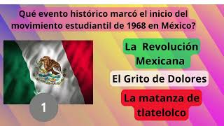 HISTORIAque tanto SABES de MÉXICO ¿Cuánto Sabes de Nuestra Historiaquot [upl. by Ebba]