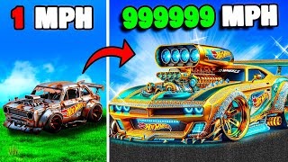 Upgrading to the Fastest HOT WHEELS Car Ever in GTA 5 RP [upl. by Jaymie93]