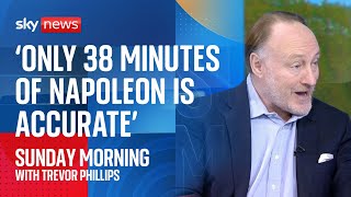 Historian claims only 38 minutes of Ridley Scotts Napoleon movie is accurate [upl. by Solracsiul]