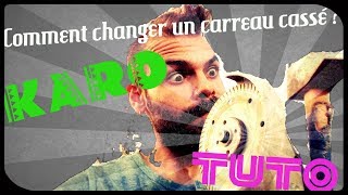 Comment changer un carrelage cassé [upl. by Ainafets178]