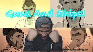 Guns And Ships  Hamilton Animatic REACTION [upl. by Normi]