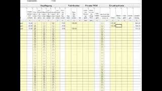 Excel Reisekosten Vorlage 2014 [upl. by Keyser]