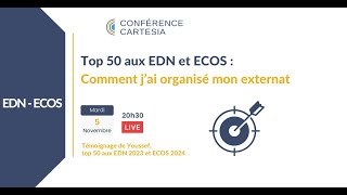 Top 50 aux EDN et aux ECOS  comment jai organisé mon externat [upl. by Nadnal672]