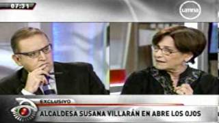 Susana Villarán sobre la zona rosa quotLo importante es que no haya prostitución en la callequot [upl. by Stucker]