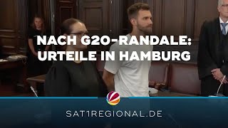 Randale beim G20Gipfel Urteile in Hamburg gesprochen [upl. by Oznole]