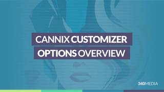 Cannix  An overview of customizer options [upl. by Charmaine]