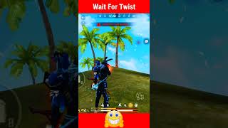 Wait for twist  free fire funniest moments  free fire tik tok video  freefire shorts [upl. by Yenahteb]