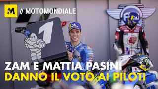 Motomondiale Zam e Mattia Pasini danno il voto ai piloti [upl. by Liatrice]