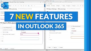 7 new features in Microsoft Outlook 365 [upl. by Aley]