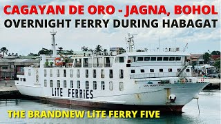 Cagayan de Oro to Jagna Bohol Overnight Ferry  Lite Ferry Five  Habagat Season [upl. by Sylvan]