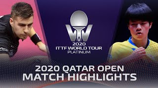 Darko Jorgic vs Yukiya Uda  2020 ITTF Qatar Open Highlights FS [upl. by Assira]