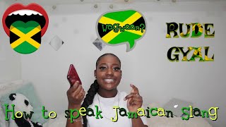 HOW TO SPEAK JAMAICAN SLANG🇯🇲 [upl. by Moritz]