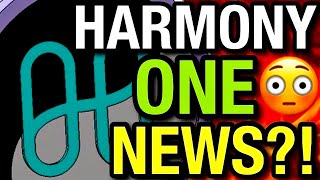 HARMONY ONE PRICE READY TO SKYROCKET Harmony One Price Prediction ONE Coin NEWS HARMONY ONE News [upl. by Brodench]