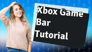 How to get Xbox game Bar on PC [upl. by Eal]