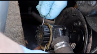 Indmar Impeller Replacement  How to Change A Johnson Pump Impeller [upl. by Glover]