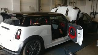 R53 twin screw roof chopped running well after a 1320 mini tune [upl. by Rattan]