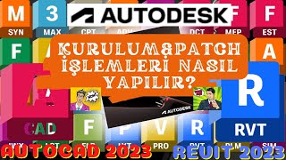 AutoCAD  Revit 2023 Kurulum İşlemleri [upl. by Hsur]