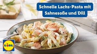 LachsPasta  Fischrezepte  Lidl Kochen [upl. by Warde361]