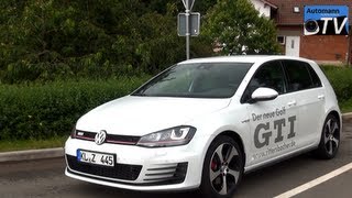 2014 VW Golf 7 GTI 220hp DSG  DRIVE amp SOUND 1080p FULL HD [upl. by Danika]