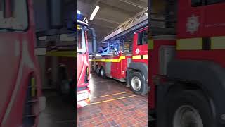 Yeovil Fire Station Light demo Line up  DSFRS [upl. by Shana]