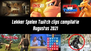 Lekker Spelen Twitch clips compilatie  Augustus 2021 [upl. by Arba]